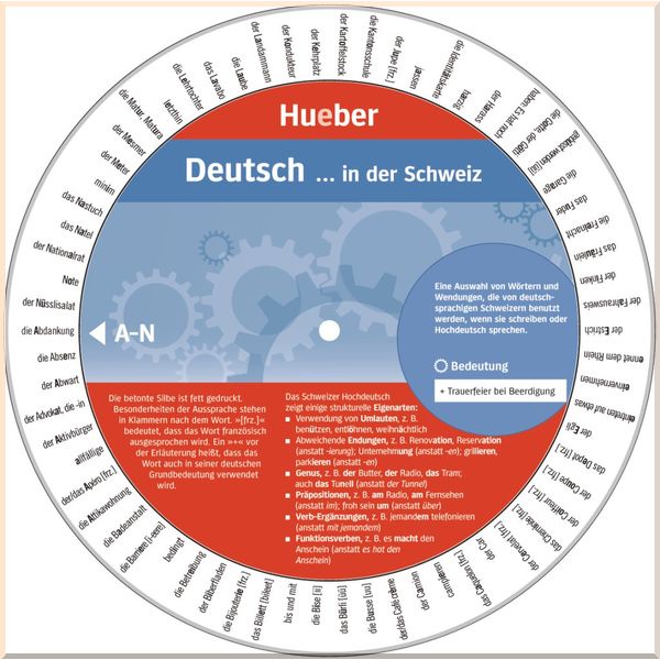 

Wheel: In der Schweiz. Hueber. ISBN:9783197895468