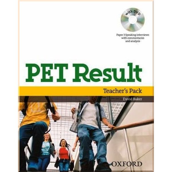 

PET Result Teacher's Pack with DVD. David Baker. ISBN:9780194817127