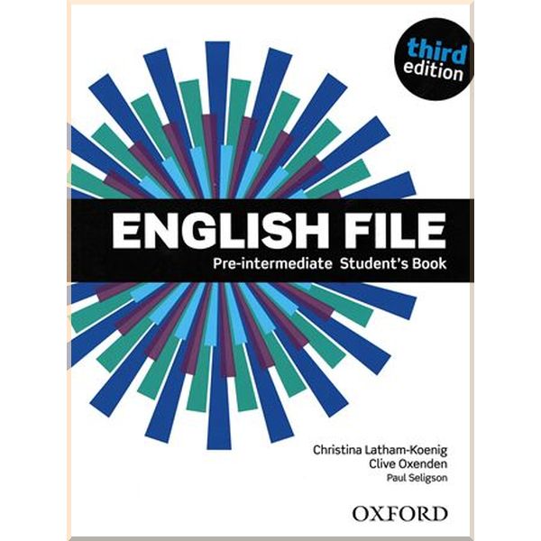 

English File Third Edition Pre-Intermediate Student's Book. Clive Oxenden, Christina Latham-Koenig. ISBN:9780194598576