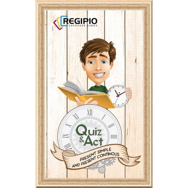 

Quiz and Act: Present Simple and Present Continuous. REGIPIO. ISBN:5903111818524