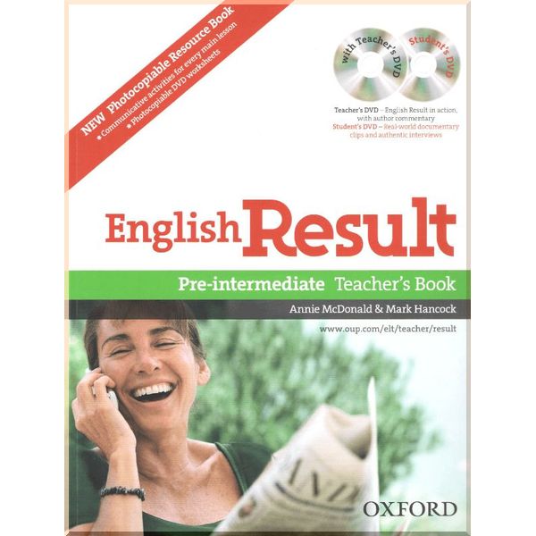 

English Result Pre-Intermediate Teacher's Book. Annie McDonald, Mark Hancock. ISBN:9780194306607