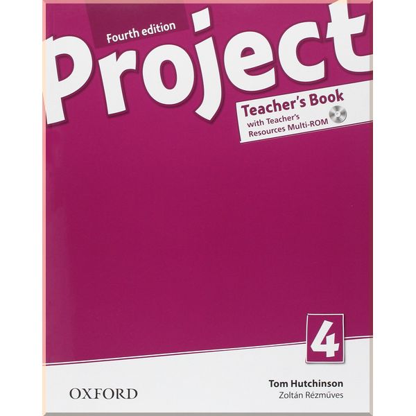 

Project Fourth Edition 4 Teacher's Book with Teacher's Resources MultiROM. Zoltan Rezmuves, Tom Hutchinson. ISBN:9780194765626