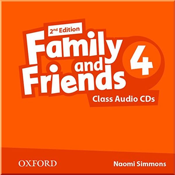 

Family and Friends 2nd Edition 4 Class Audio CDs. Naomi Simmons. ISBN:9780194808255