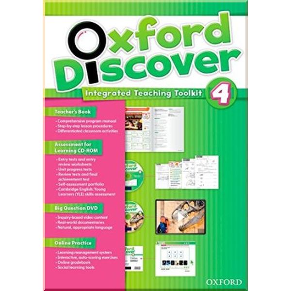 

Oxford Discover 4 Integrated Teaching Toolkit. Oxford University Press. ISBN:9780194278201