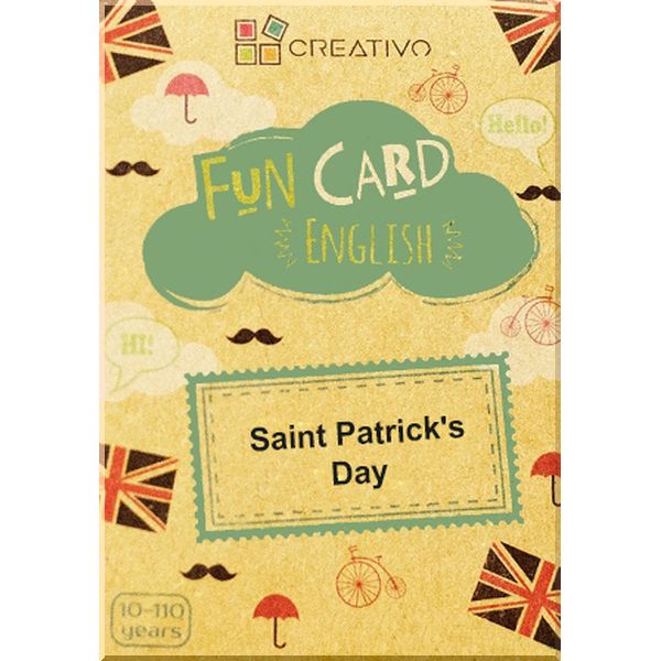 

Fun Card English: Saint Patrick's Day. CREATIVO. ISBN:9788366122604