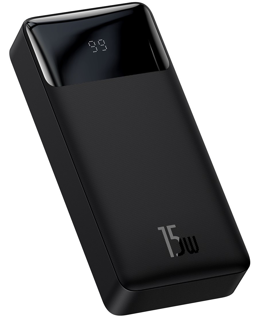 

УМБ Baseus Bipow Digital Display 20000mAh 15W 3A 2USB+Type-C Черный