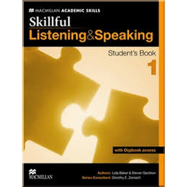 

Skillful: Listening and Speaking 1 Student's Book with Digibook access. Lida Baker, Dorothy E. Zemach. ISBN:9780230431911