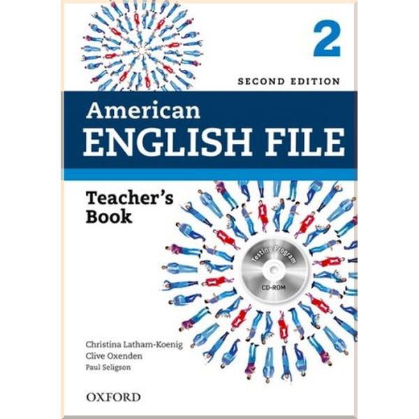 

American English File Second Edition 2 Teacher's Book with Testing Program CD-ROM. Clive Oxenden, Christina Latham-Koenig. ISBN:9780194776349