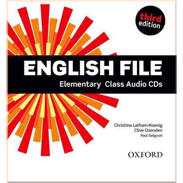 

English File Third Edition Elementary Class Audio CDs. Paul Seligson, Clive Oxenden. ISBN:9780194598583