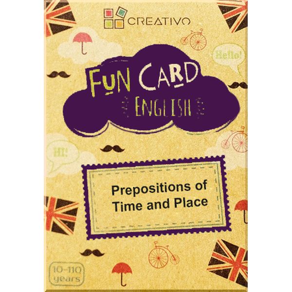 

Fun Card English: Prepositions of Time and Place. CREATIVO. ISBN:9788366122192