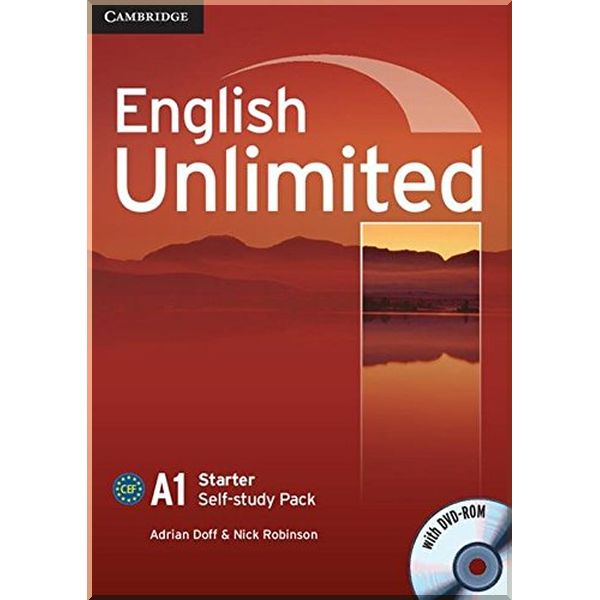 

English Unlimited Starter Self-study Pack (Workbook with DVD-ROM). Nick Robinson, Adrian Doff. ISBN:9780521726344
