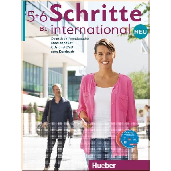 

Schritte international Neu Medienpaket zu Band 5 und 6 (5 Audio-CDs und 1 DVD zum Kursbuch). Hueber. ISBN:9783191210861
