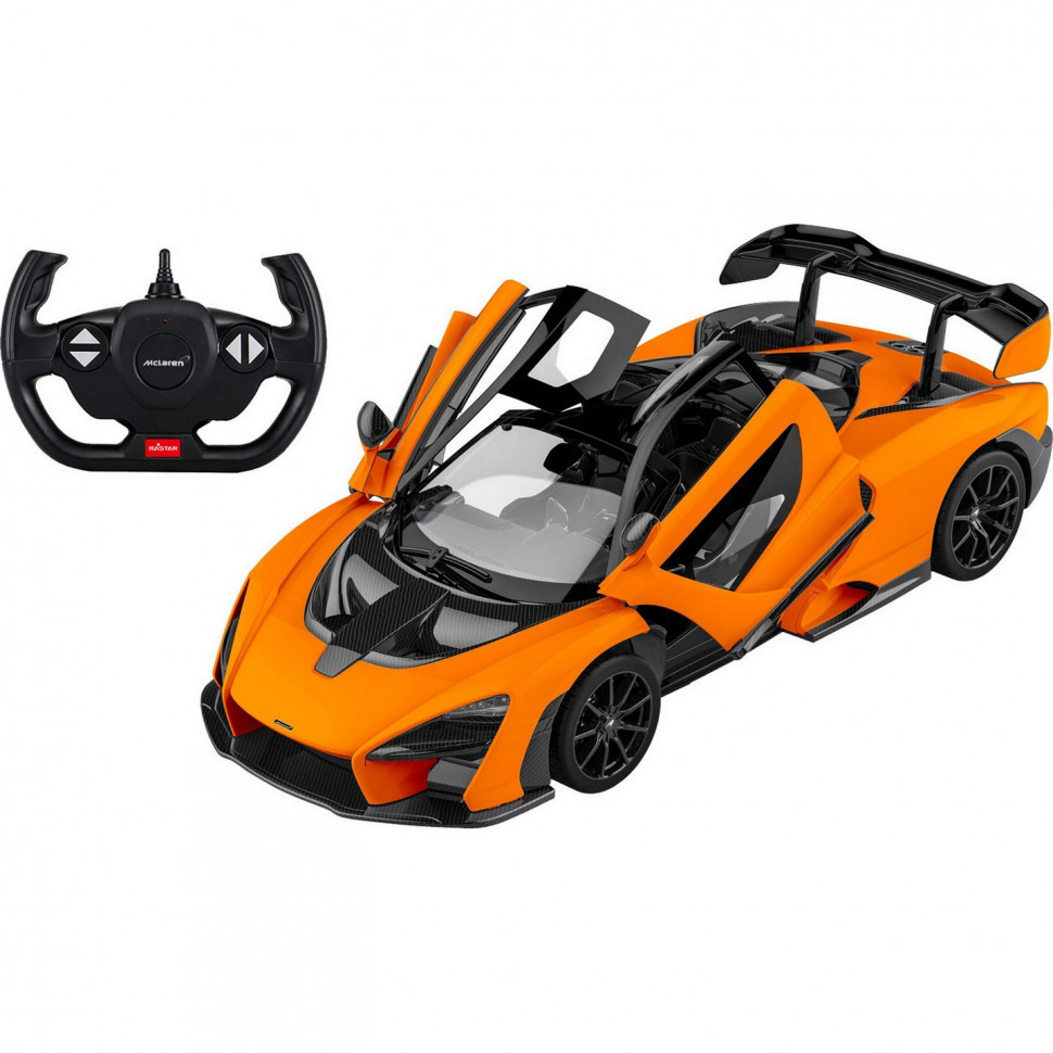 

Машина на радиоуправлении McLaren Senna Rastar 96660 Оранжевый