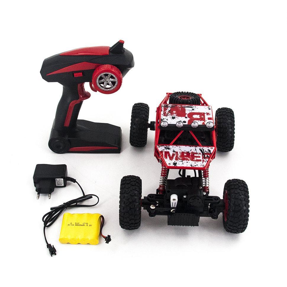 

Машина на радиоуправлении Монстр-трак Rock Crawler ZG-C1801 Красный