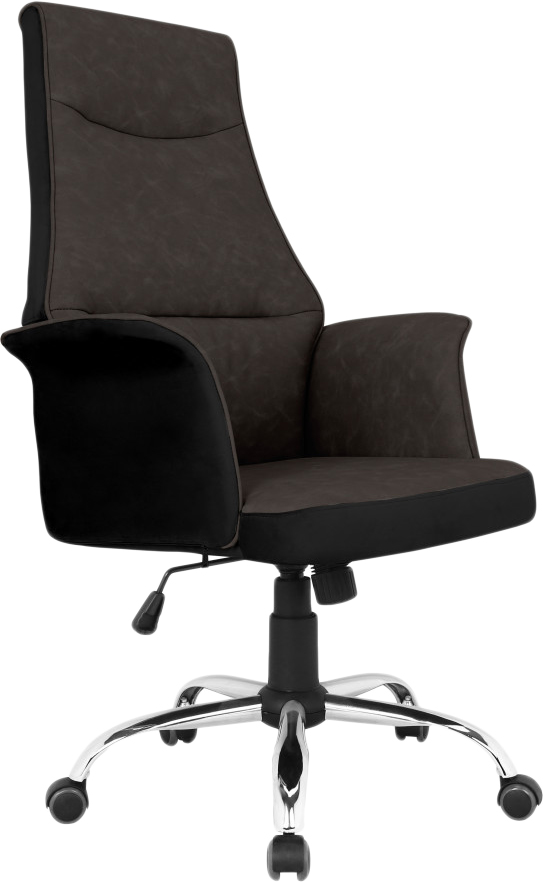 

Кресло офисное GT RACER B-4030 Black/Dark Brown
