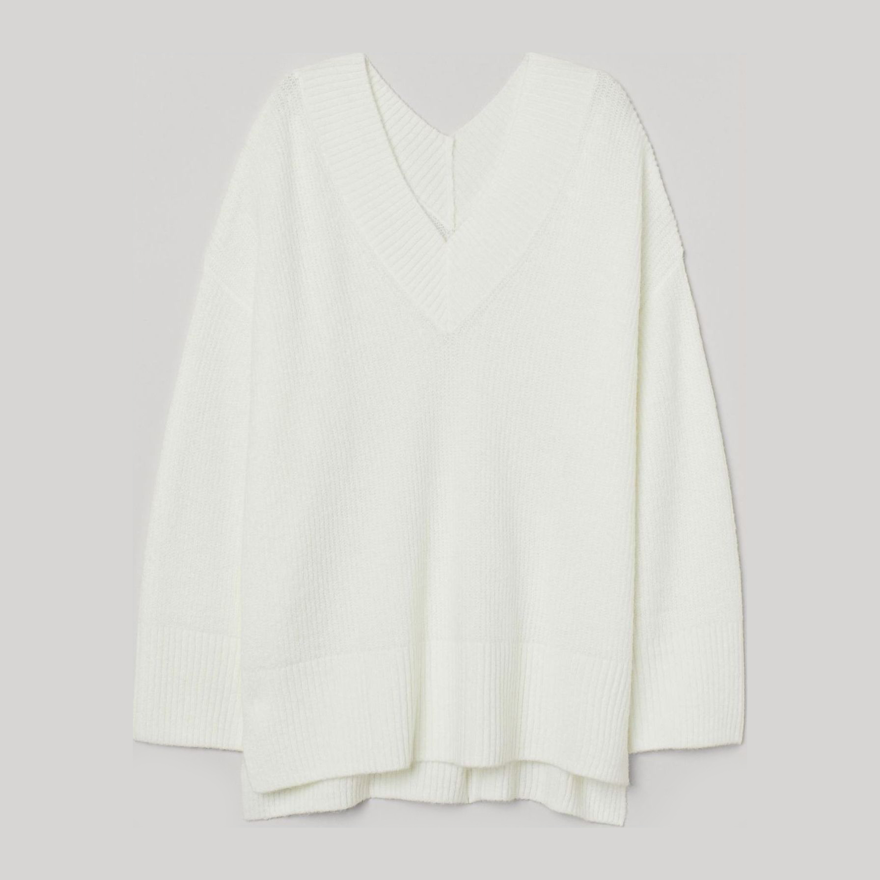 

Пуловер H&M 1003-9080812 S Белый