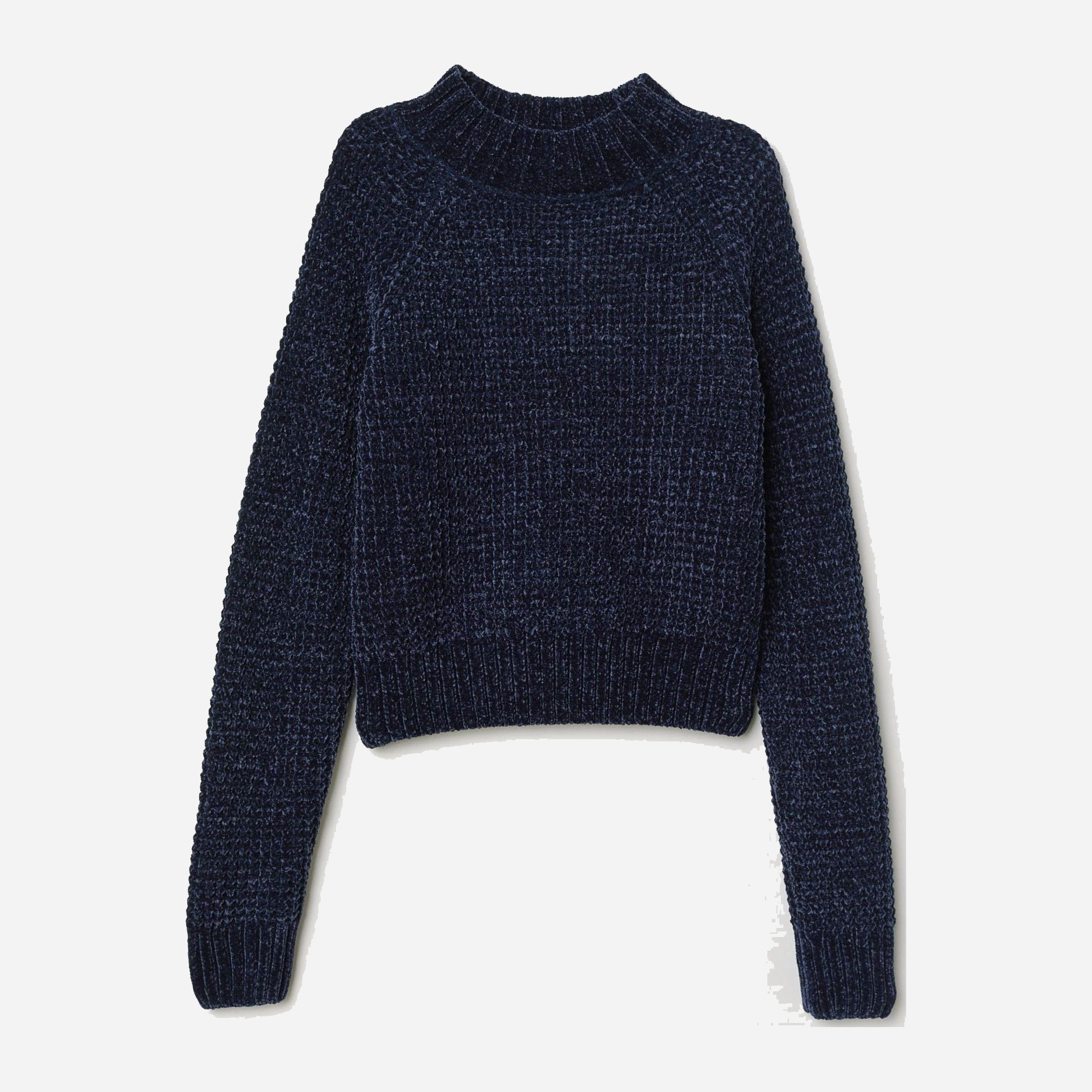 

Свитер H&M 209-5430548 L Темно-синий