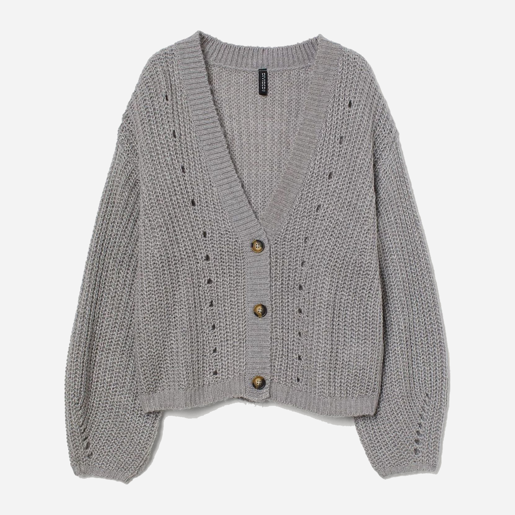 

Кардиган H&M 2308-8934322 S Серый