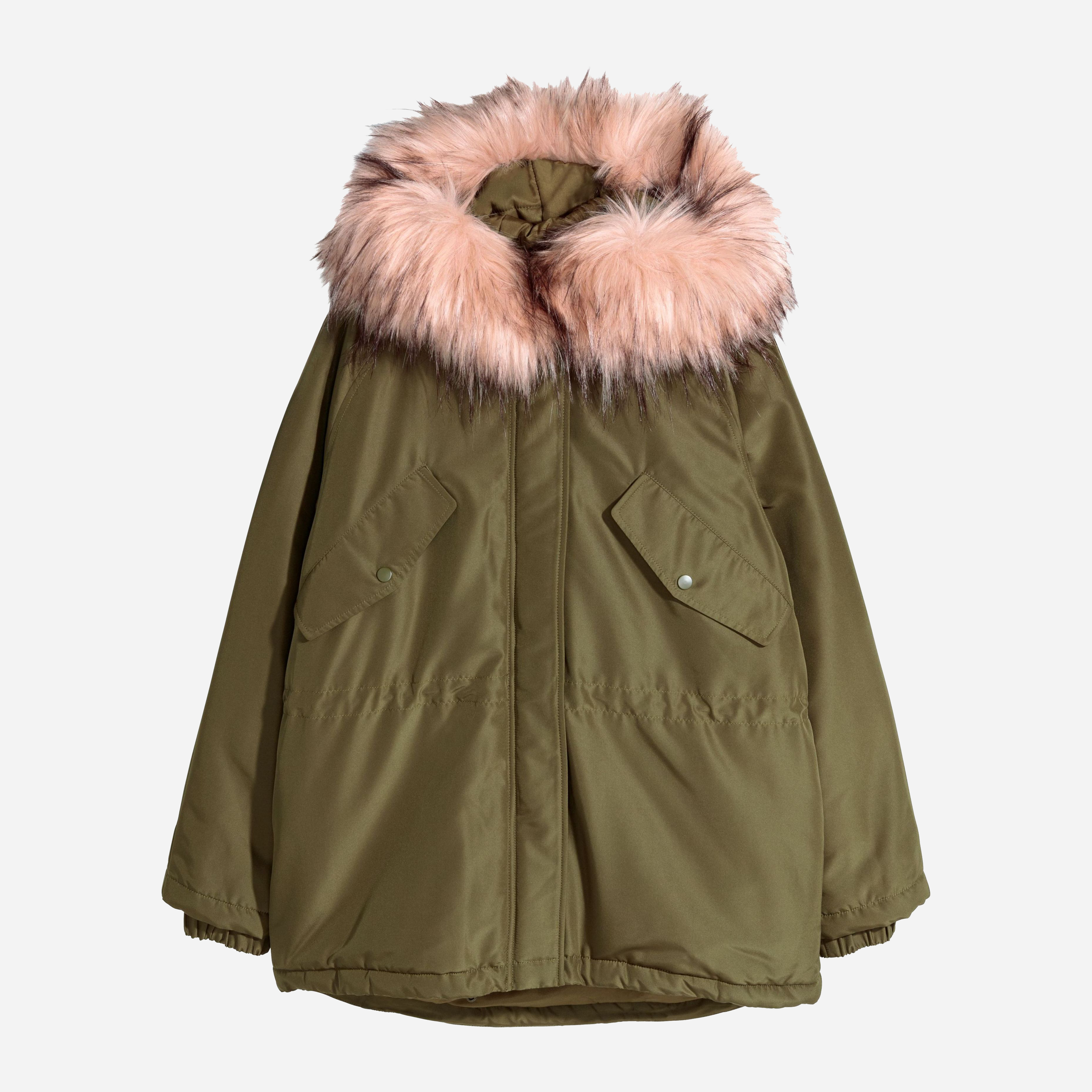

Парка H&M 5495046 S Хаки
