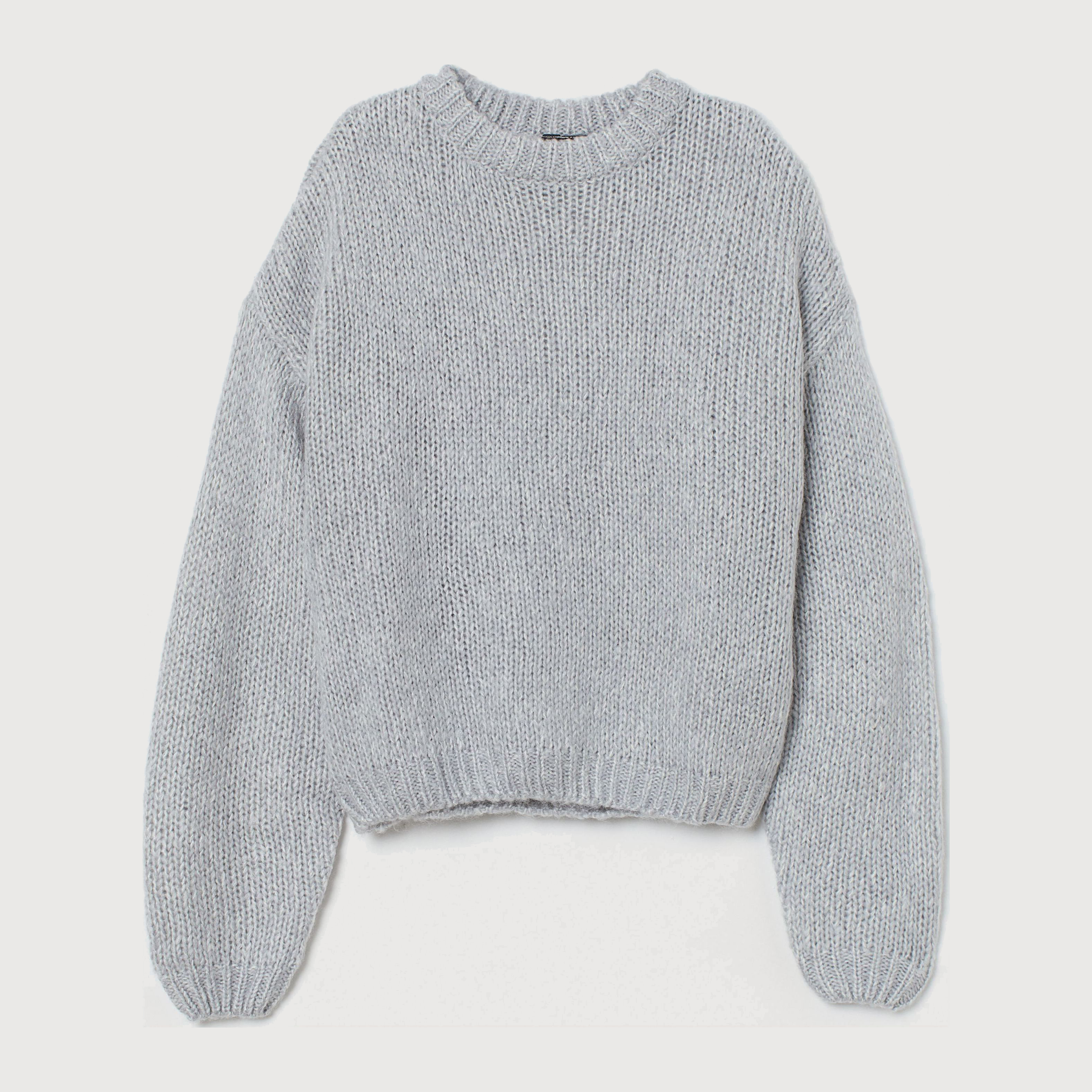 

Джемпер H&M 7898080 XS Светло-серый