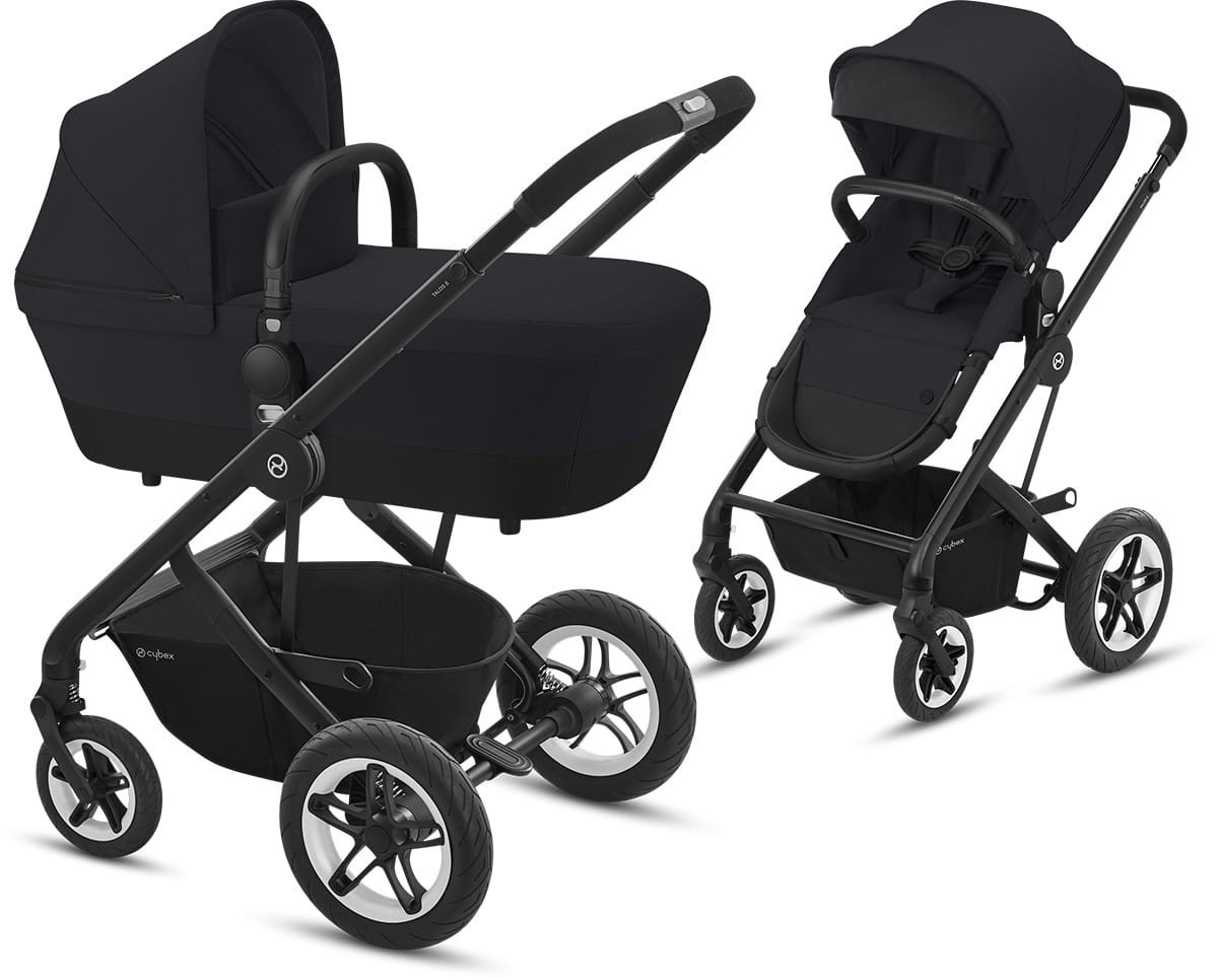 

Универсальная коляска 2 в 1 Cybex Talos S BLK Deep Black, 4058511936260