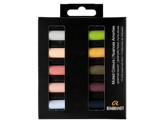 

Набор пастели сухой Rembrandt 10цв. Приглушенные тона