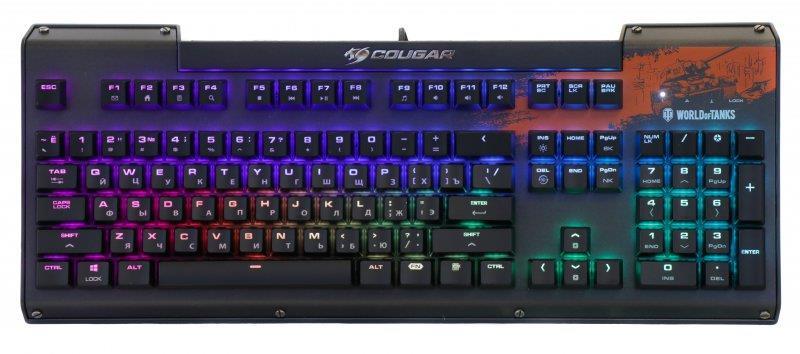 

Клавиатура Cougar Ultimus RGB World of Tanks USB Black