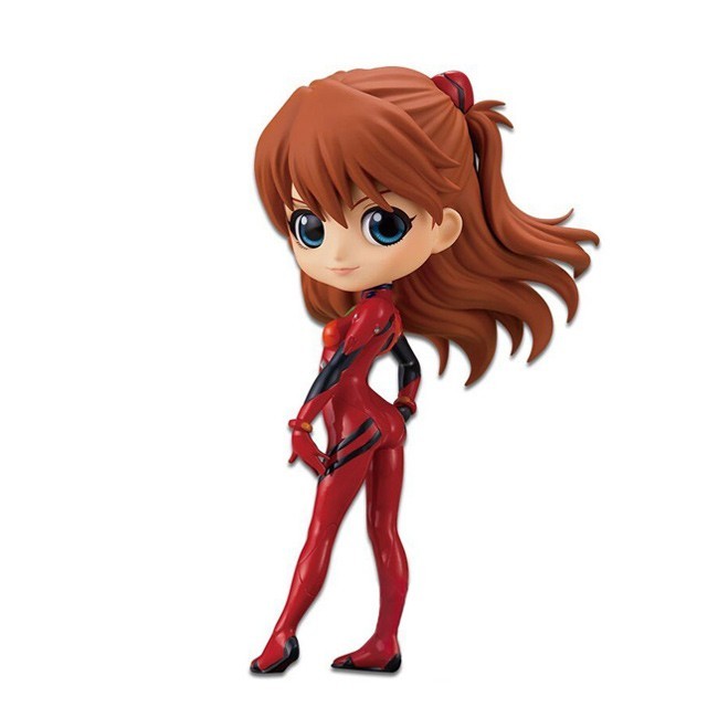 

Коллекционная аниме-фигурка Banpresto Evangelion - Asuka Qposket plugsuit оригинальная аниме-фигурка, 14 см