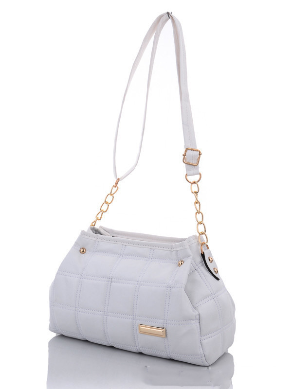 

Женские сумки деми Prime 098-6 white Белый р.19x28x12
