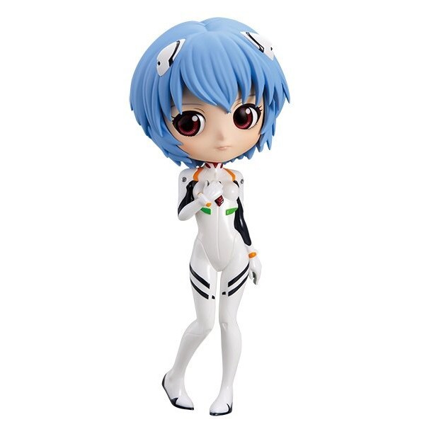 

Коллекционная аниме-фигурка Banpresto - Rei Ayanami Qposket plugsuit оригинальная аниме-фигурка, 13 см