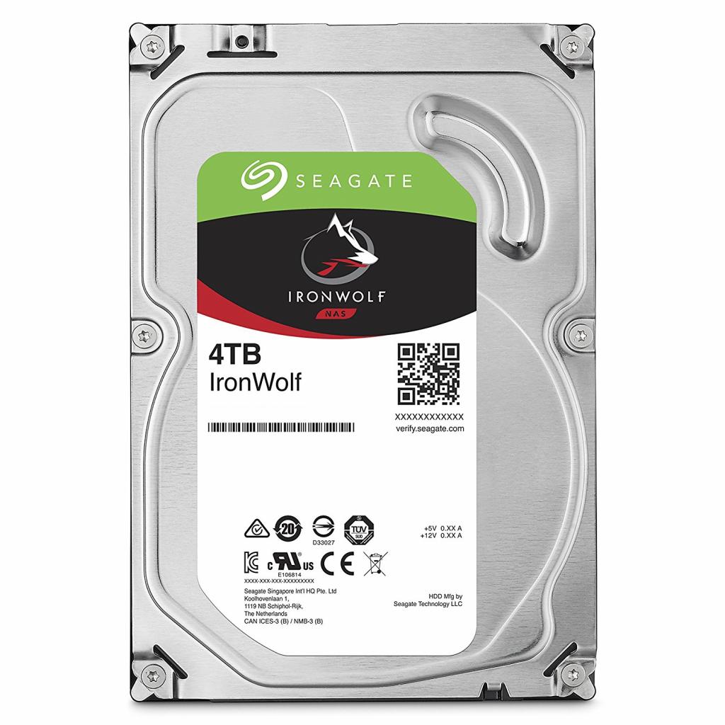 

Жесткий диск Seagate IronWolf Pro 4 TB (ST4000NE001)