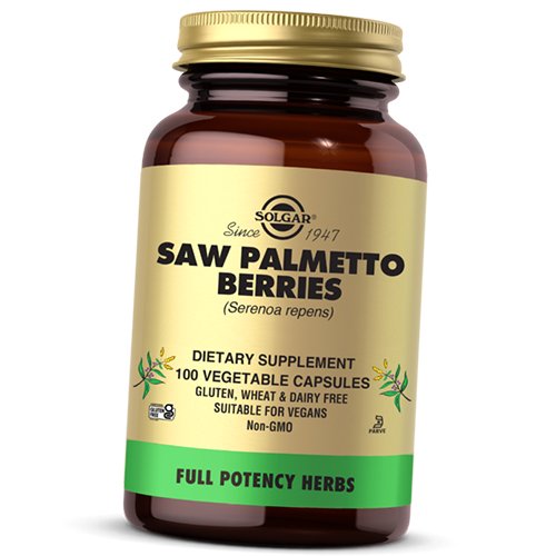 

Экстракт Со Пальметто, Saw Palmetto Berries, Solgar 100вегкапс (71313036)