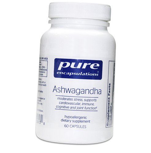 

Ашваганда, Ashwagandha, Pure Encapsulations 60капс (71361004)