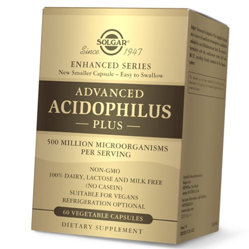 

Пробиотики, Ацидофилус Плюс, Advanced Acidophilus Plus, Solgar 60вегкапс (69313002)