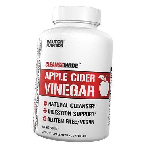 

Яблочный уксус с кайенским перцем, Apple Cider Vinegar, Evlution Nutrition 60капс (72385002)