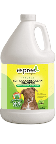 

Суперконцентрированый шампунь 50:1 ESPREE Doggone Clean Shampoo 1:50 для использования профессиональными грумерами 3,79л