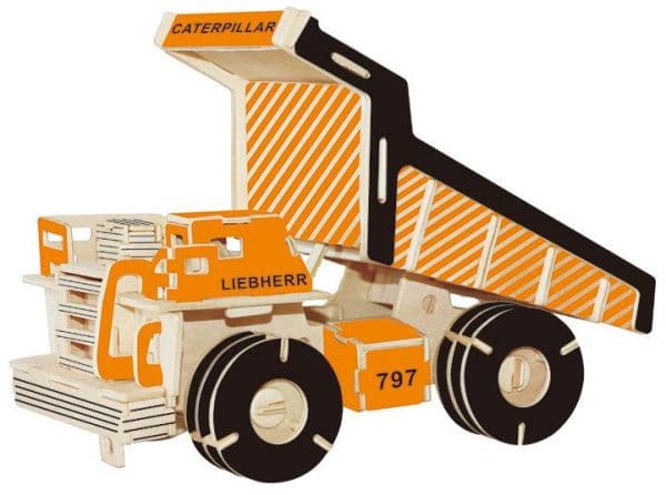 

Деревянная головоломка 3D The giant car (95шт.)