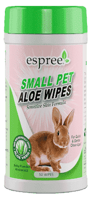 

Влажные салфетки Espree Small Animal Wipes для груминга мелких животных, 50 шт