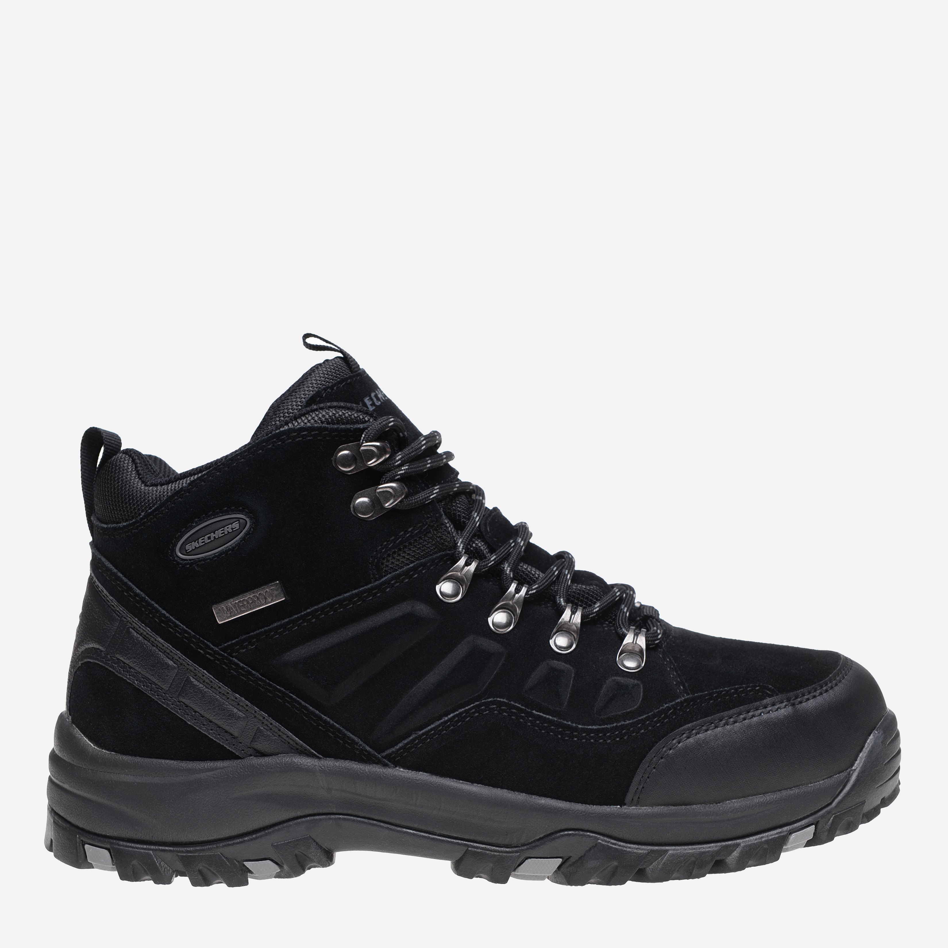 Акція на Чоловічі черевики Skechers 64869 BLK 41 (8US) 26 см Чорні від Rozetka