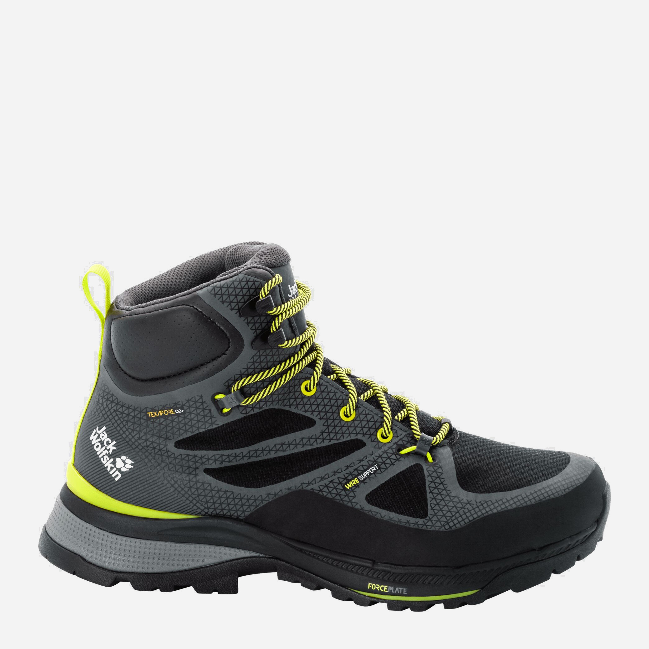 

Ботинки Jack Wolfskin Force Striker Texapore Mid M 4038821-6322 44 (9.5UK) 27.2 см Темно-серые