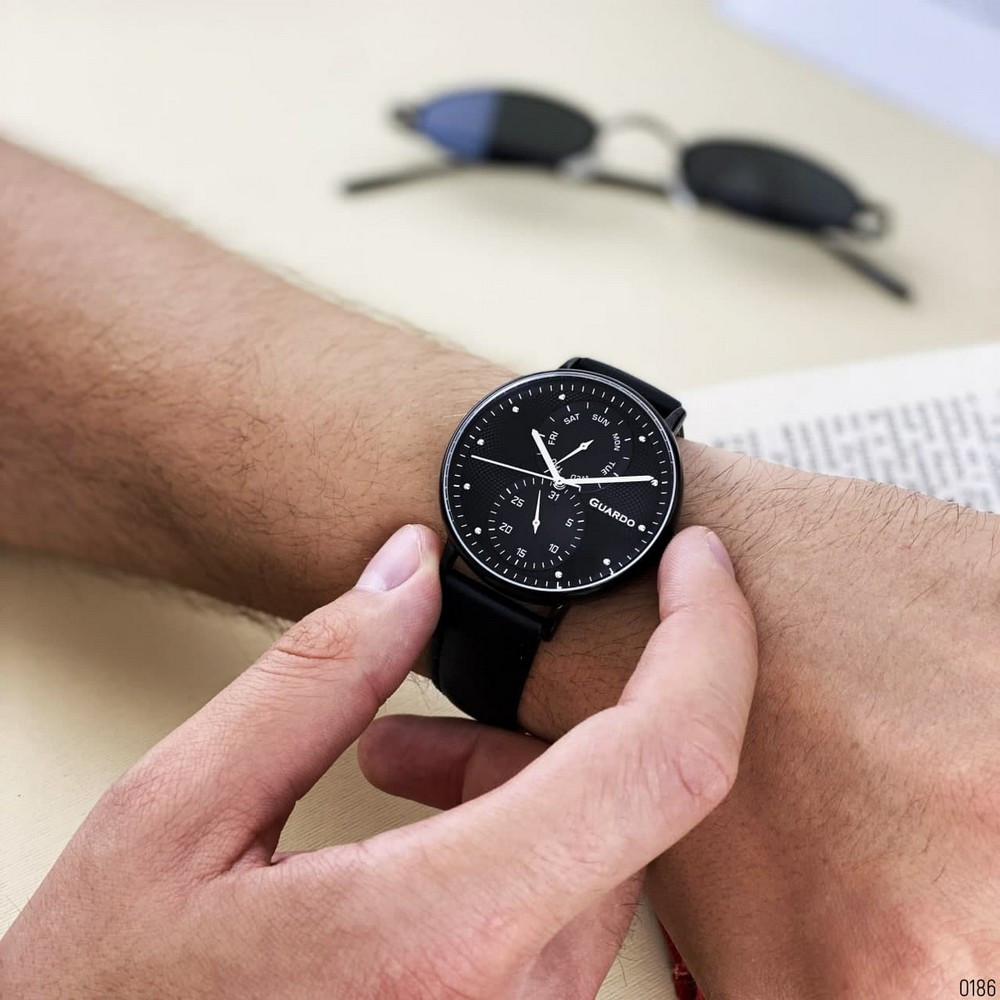 

Часы наручные Guardo 012522-5 All Black