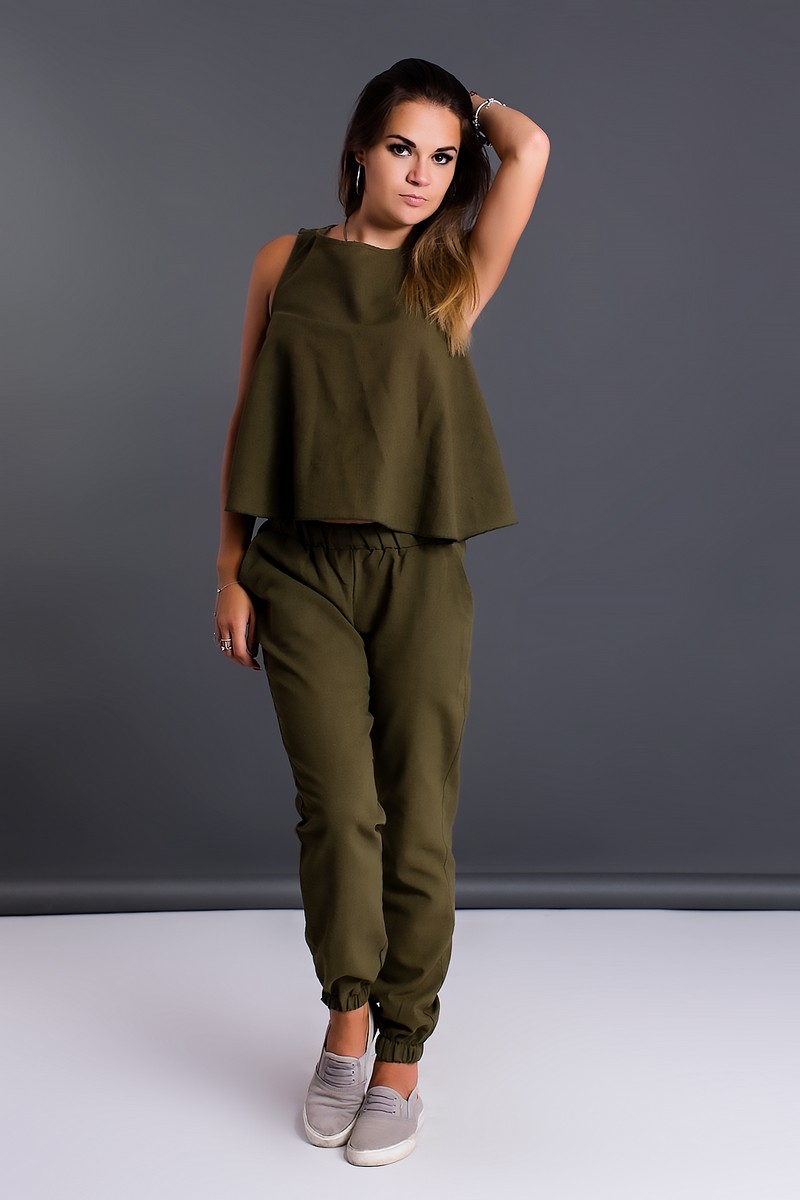 

Костюм Modna Anka 216645 S Хаки (216645-khaki-S)
