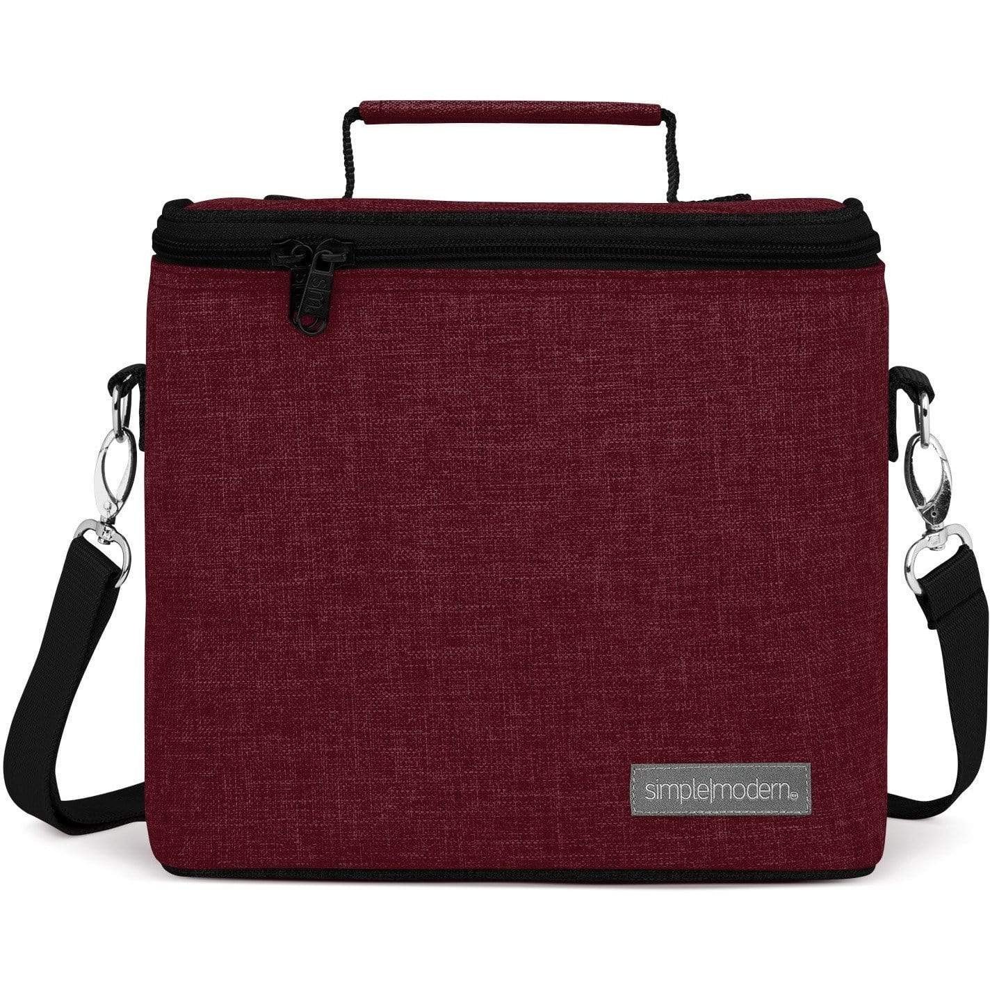 

Термосумка Simple Modern Blakely для обедов и ланчей 4л Cabernet lunch bag