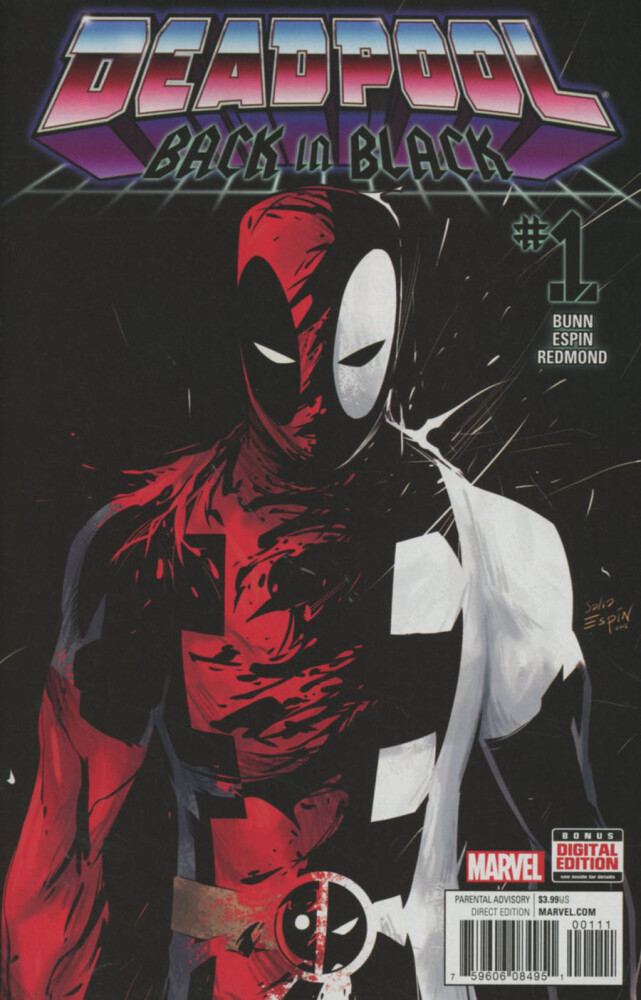 

Deadpool Back In Black #1 Cover A 1st Ptg Regular Salva Espin Cover