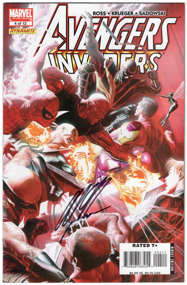 

Avengers Invaders #4 Regular Alex Ross Cover
