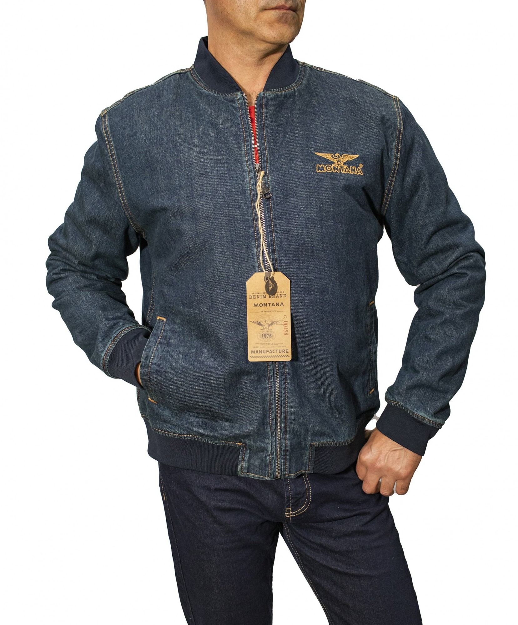 

Джинсовая куртка MONTANA 1025 01 PILOT TINT  Синяя, Джинсовая куртка MONTANA 1025 01 PILOT TINT 3XL Синяя