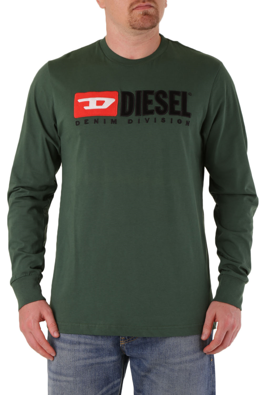 

Лонгслив Diesel Green  зеленый, Лонгслив Diesel Green XS зеленый
