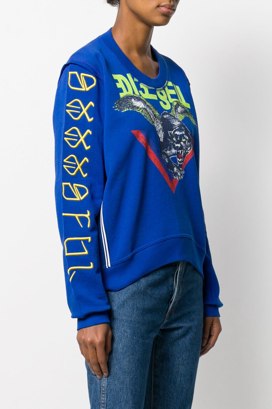 

Свитшот Diesel Blue  синий, Свитшот Diesel Blue XS синий