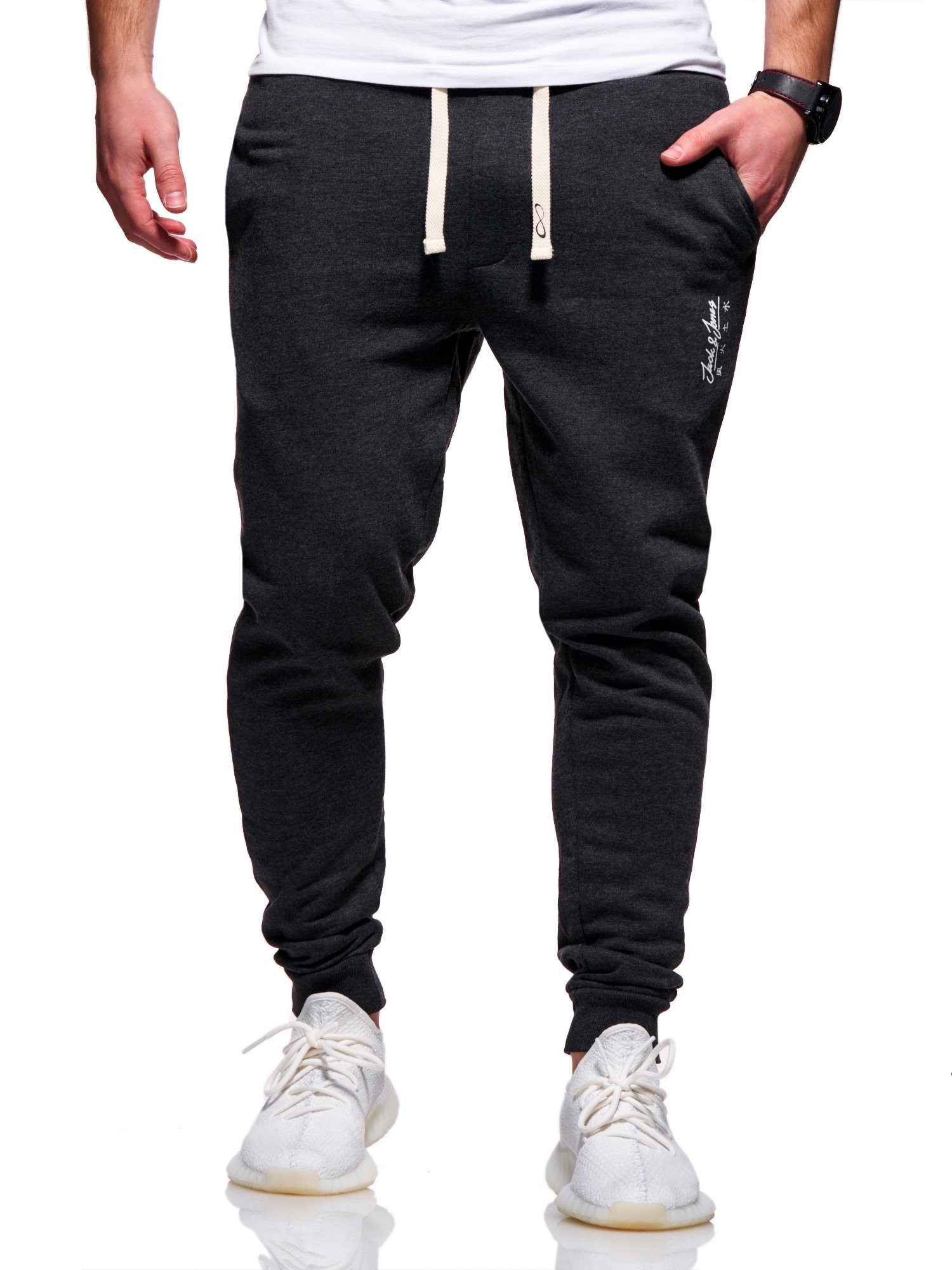 

Спортивные штаны Jack & Jones Dark Grey Melange L темно-серый