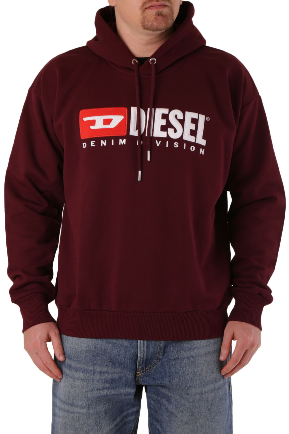 

Худи Diesel Red M красный